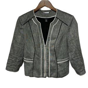 White House Black Market Blazer Gray Size 6